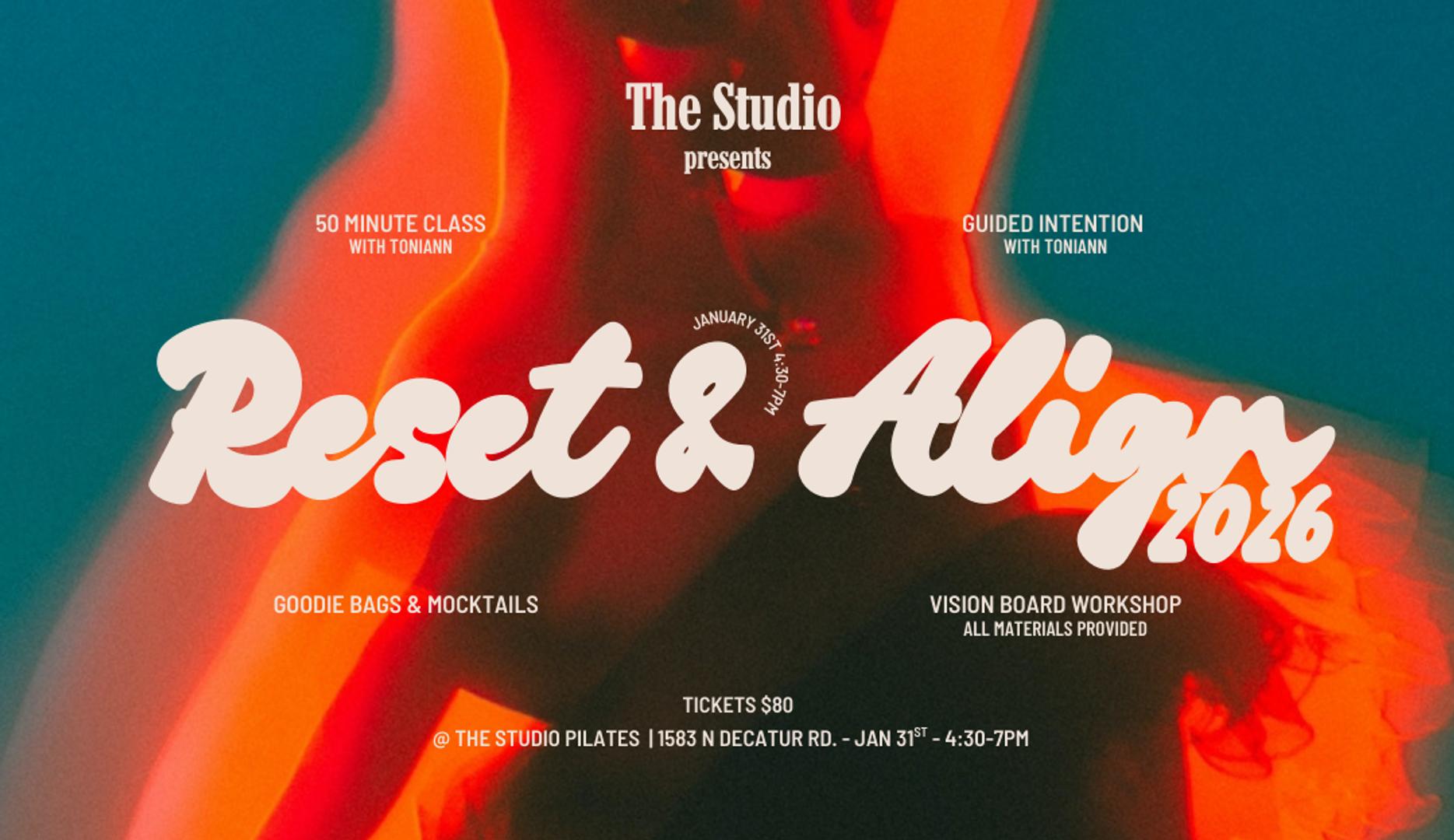 The Studio | Reset & Align: A 2026 Vision Board Experience