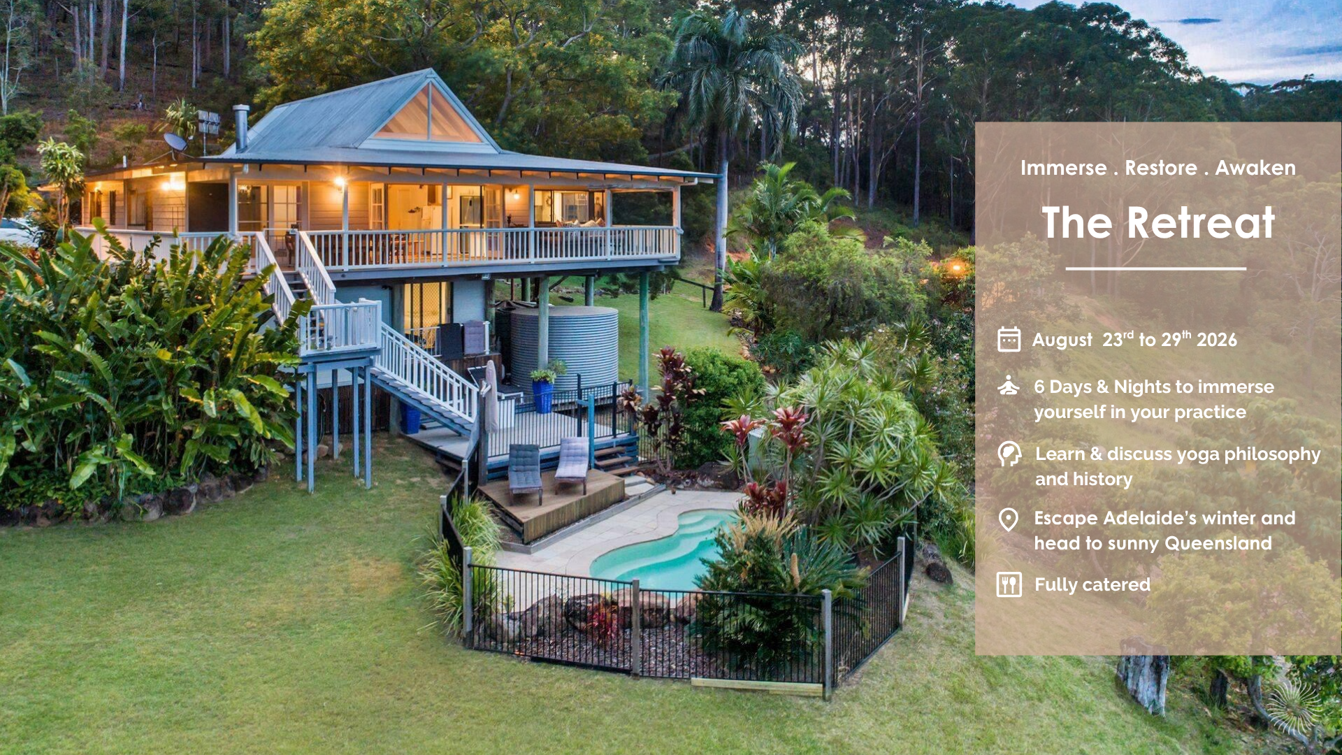 Join us for The Retreat