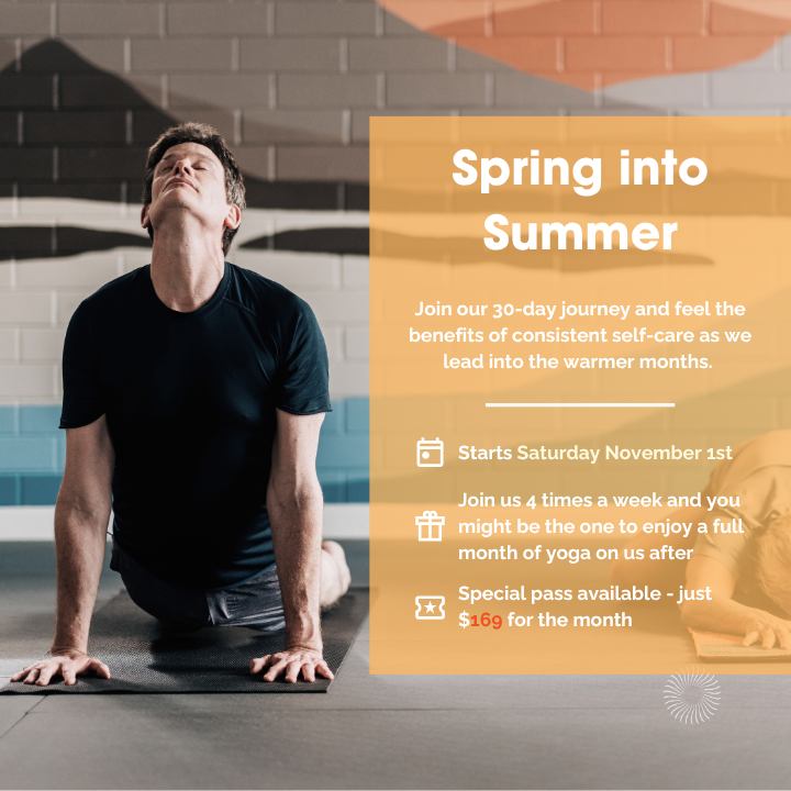 Spring into Summer 30 Day Journey starts first weekend of November!