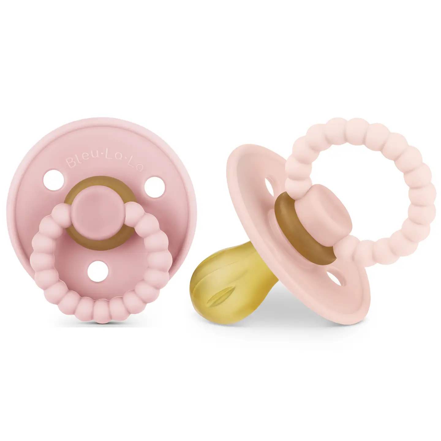 Luladream Pacifiers Natural Rubber Nipple: Blues