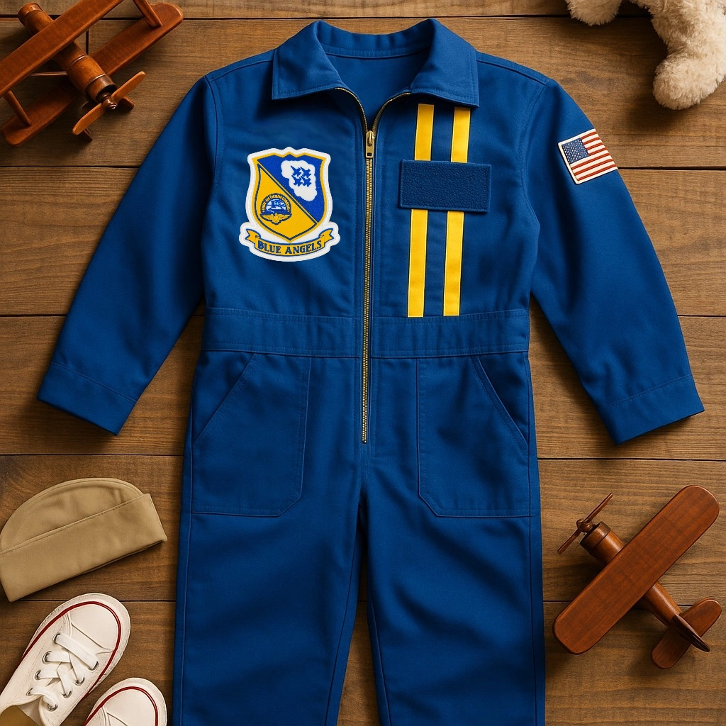 Blue Angel Flight Suit Costume XXS
