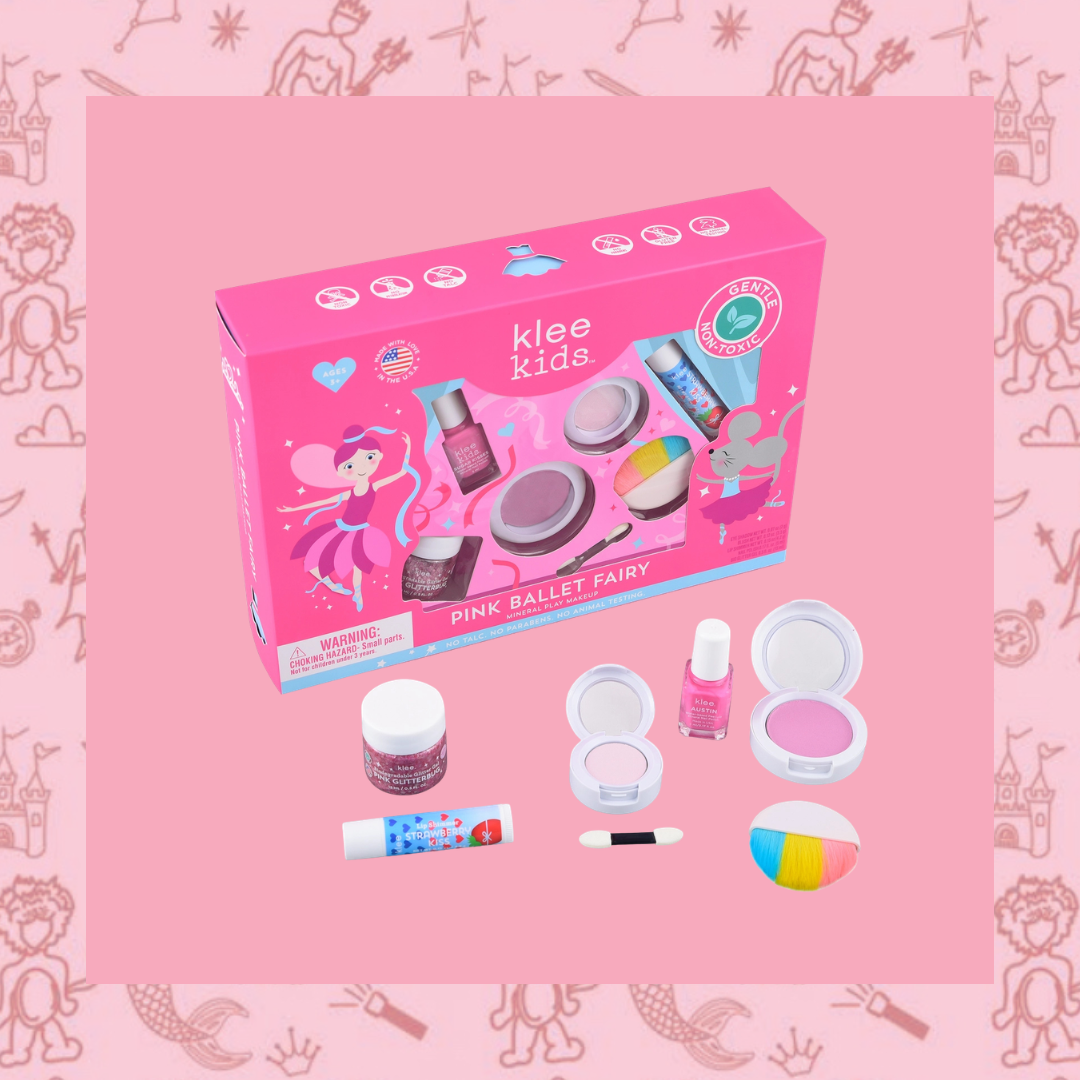 Pink Ballet Fairy - Klee Kids Deluxe Play Makeup Kit