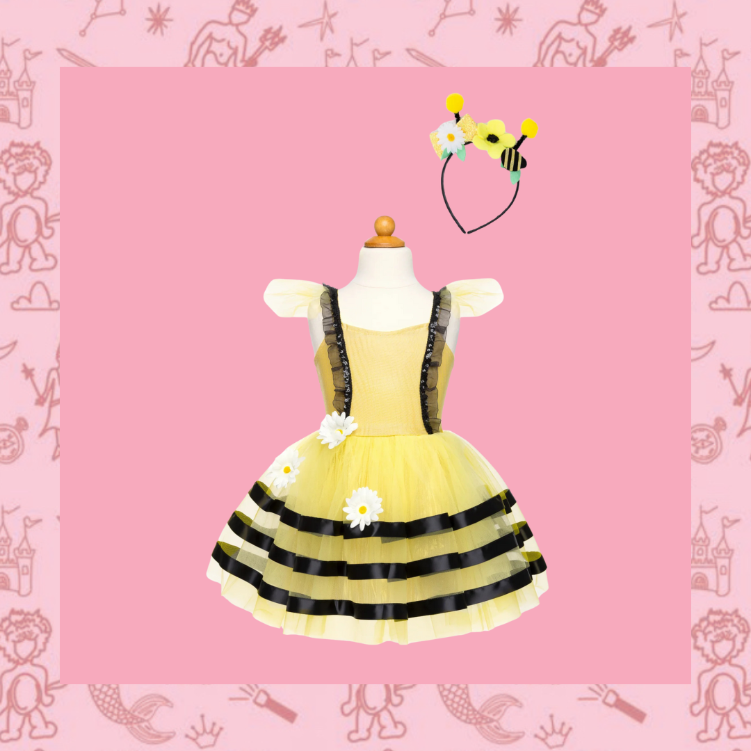 Bumblebee Dress & Headband