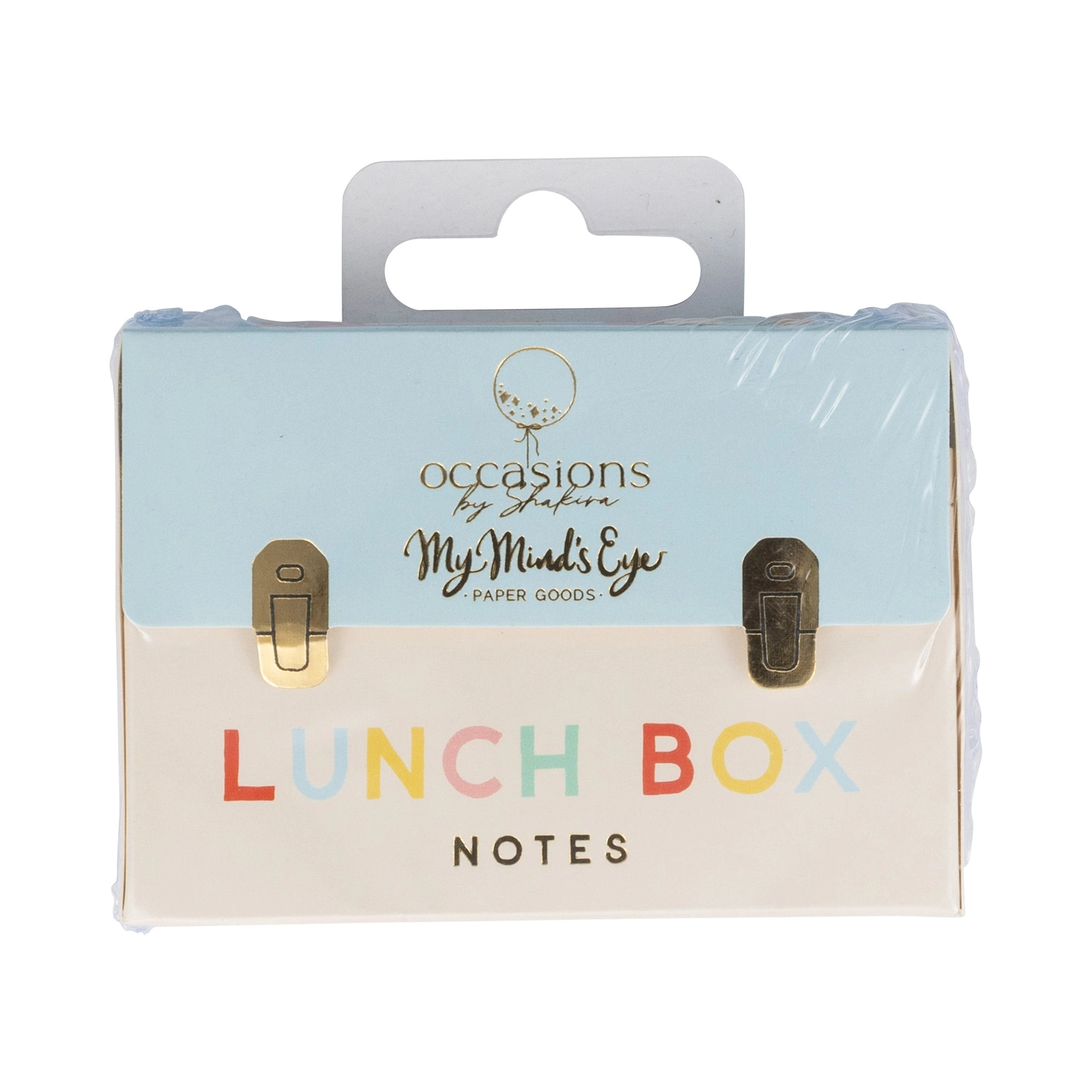 My Minds Eye Lunch Box Notes - White lunchbox pack