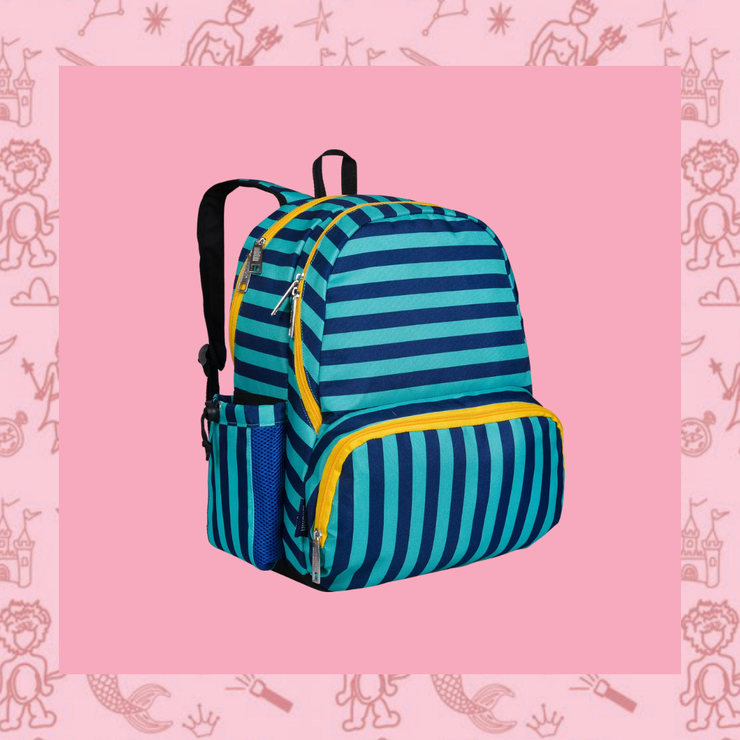 Blue Stripes Backpack