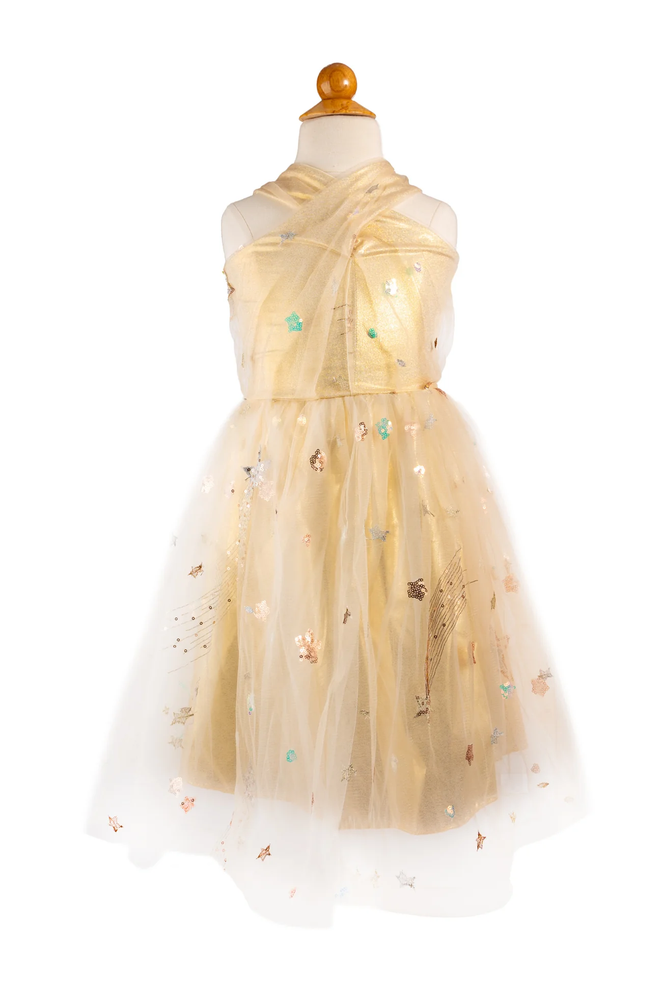 Great Pretenders Silver and Gold Eras Dress Size 3-4
