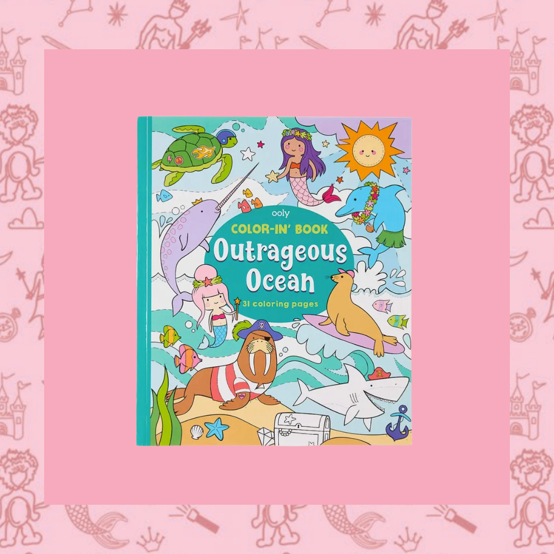 Outrageous Ocean Color-In Book