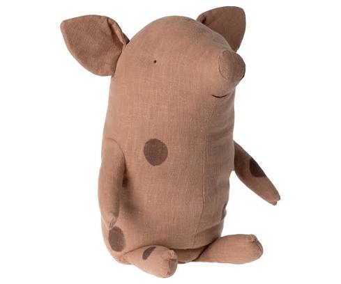 Maileg Truffle Pig (Big) in Vintage Rose