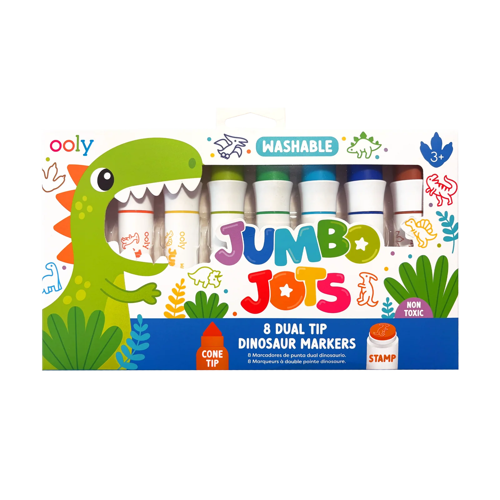Ooly Jumbo Dots- Dinosaur