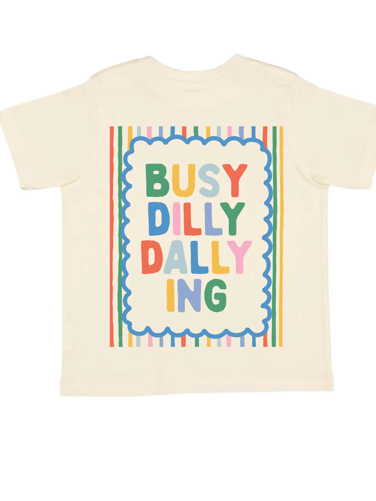 Busy Dilly Dallying Tshirt size 2