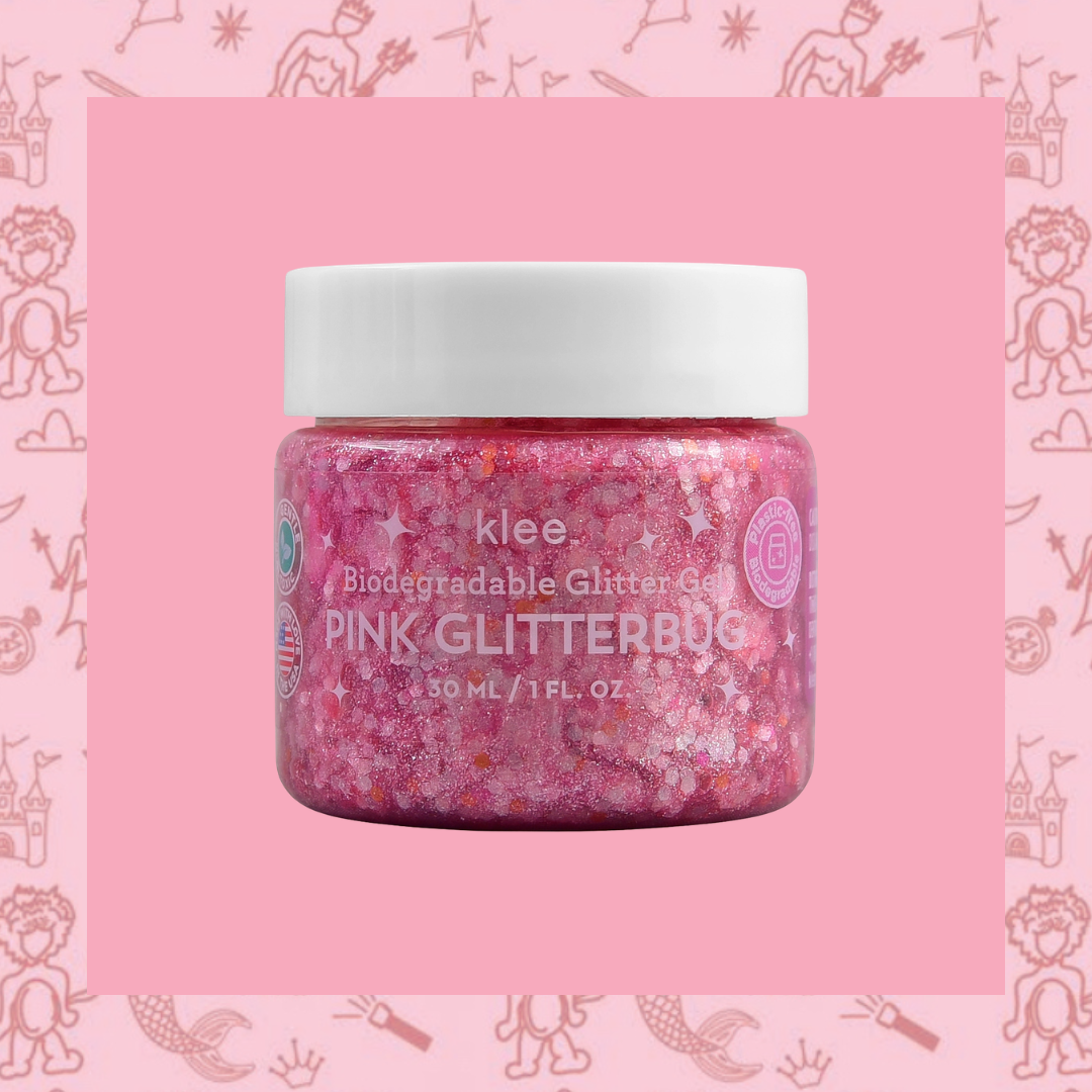Pink Glitterbug - Klee Biodegradable Glitter Gel
