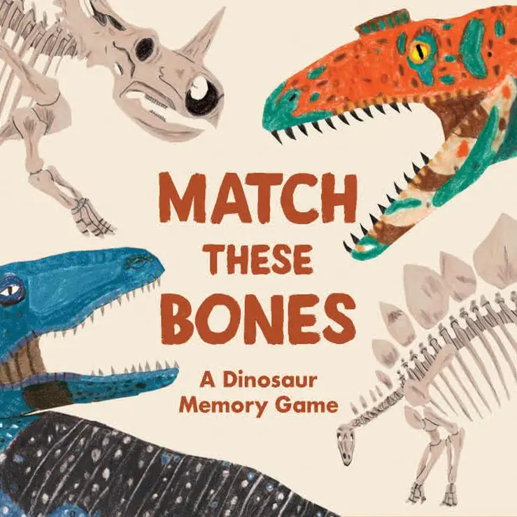 Match These Bones dinosaur memory game