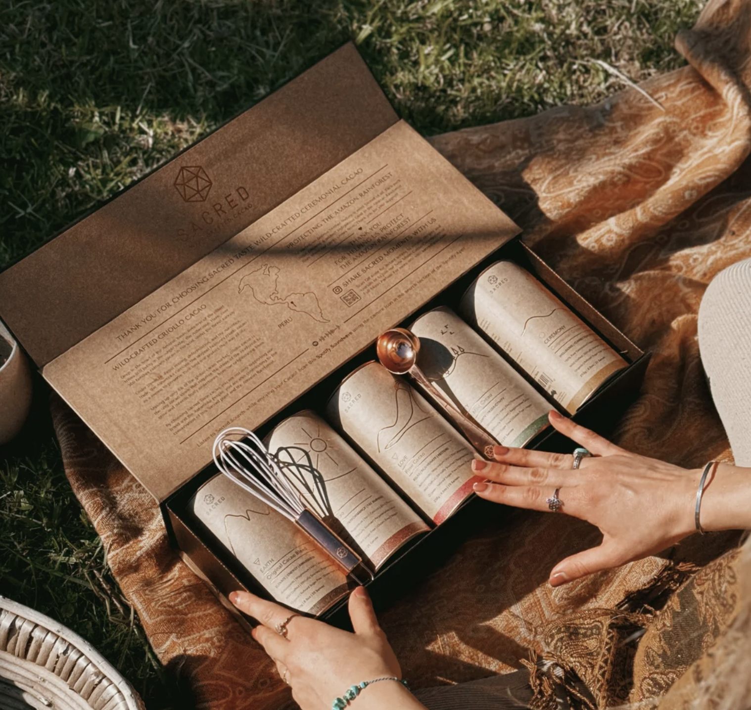 Sacred Cacao The Ultimate Cacao Bundle Gift Box 