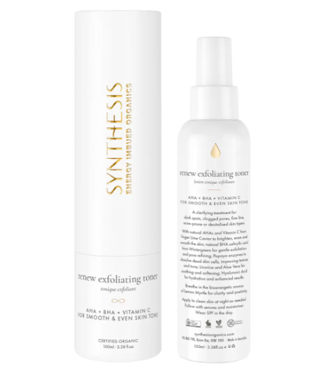 Synthesis Organics Renew Exfoliating Toner 100ml
