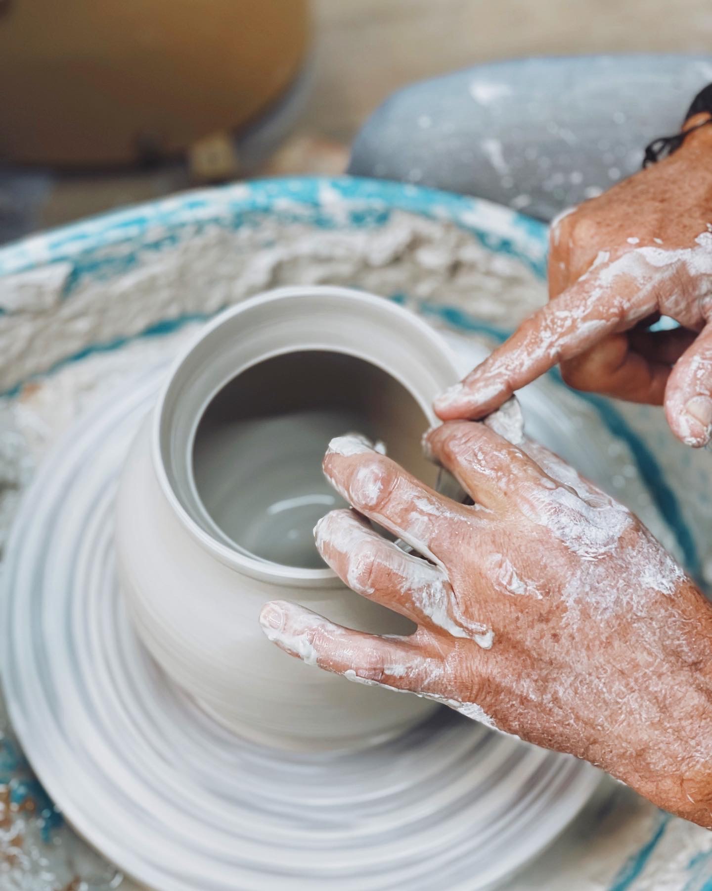 Wheel Throwing Pottery Class