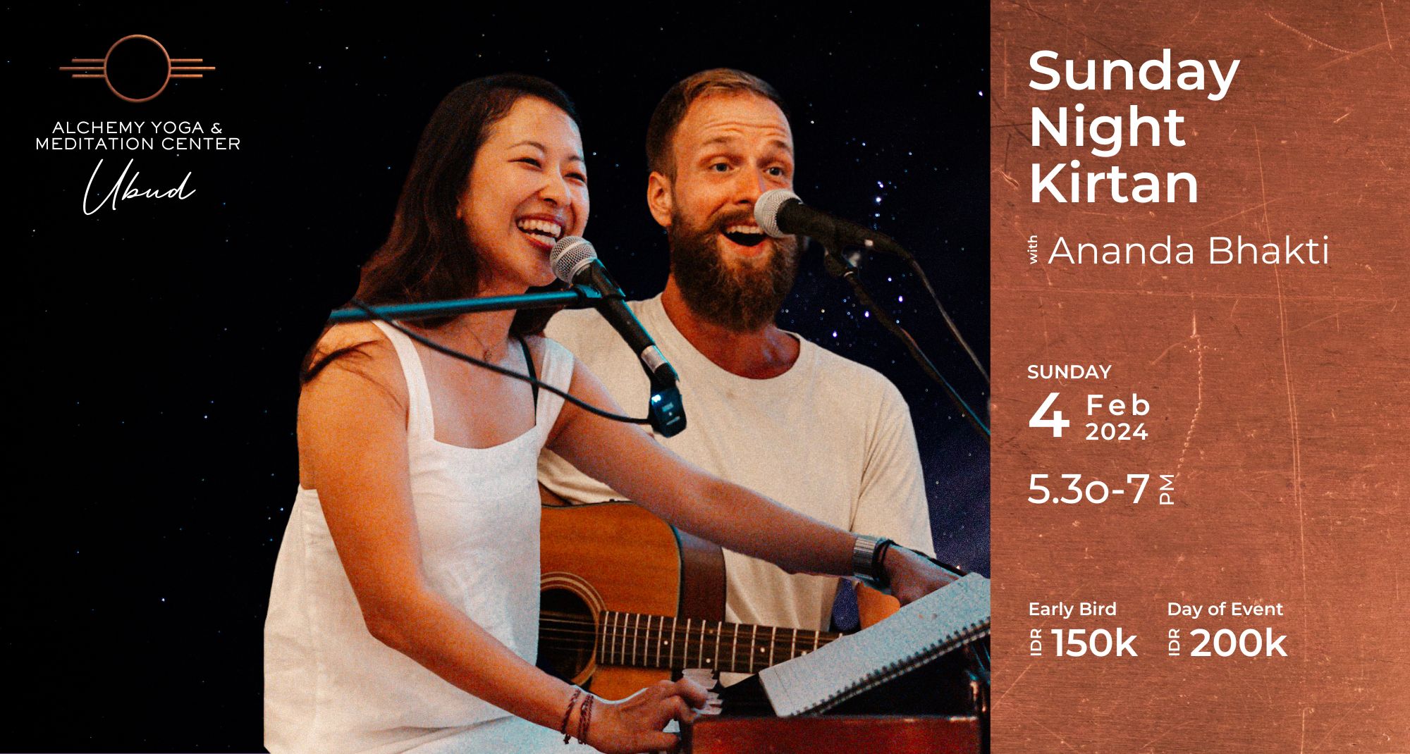 Sunday Night Kirtan with Ananda Bhakti